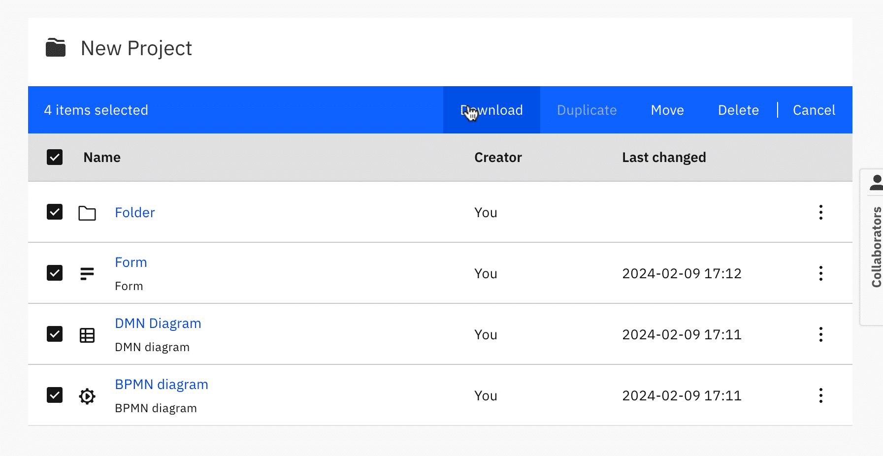 Bulk-download-files-folders