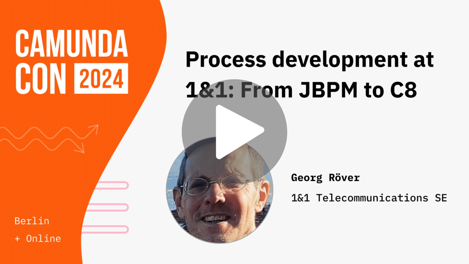 An image link to the video of the presentation by Georg, showing the title slide of his presentation.