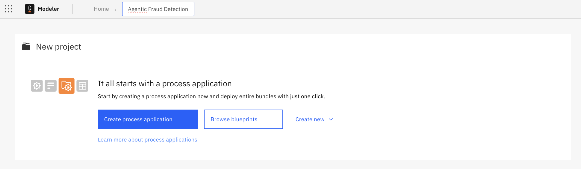 Create-new-process-application