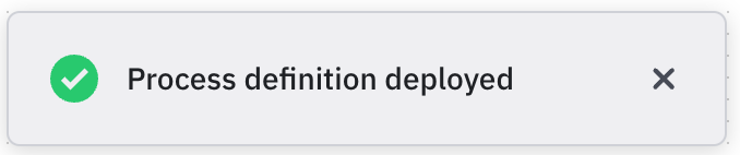 Deployed-confirmation