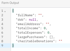 Form-output