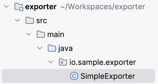 Simple-exporter
