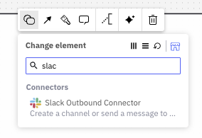 Slack-connector